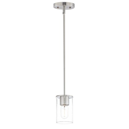 Maxim Lighting Sleek 1-Light Mini Pendant 91840CDSN